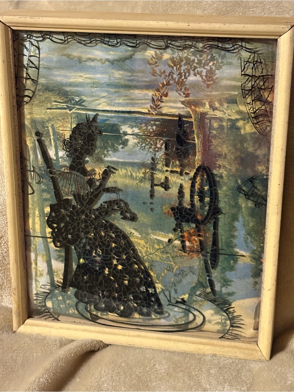 Collection of Vintage Shadowettes (9)